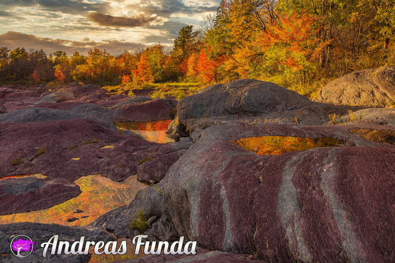 Parc des ChutesRouillard, SaintAnselme, Quebec. Province de Québec